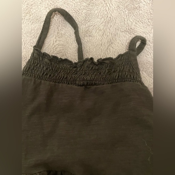 Bixby Nomad Black Spaghetti Cross Strap Smocked Dress Size 6-7 - Picture 4 of 5